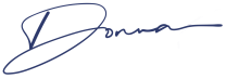 Donna-Edman-BLUE -hiRes Lrg - FIRST NAME Signature